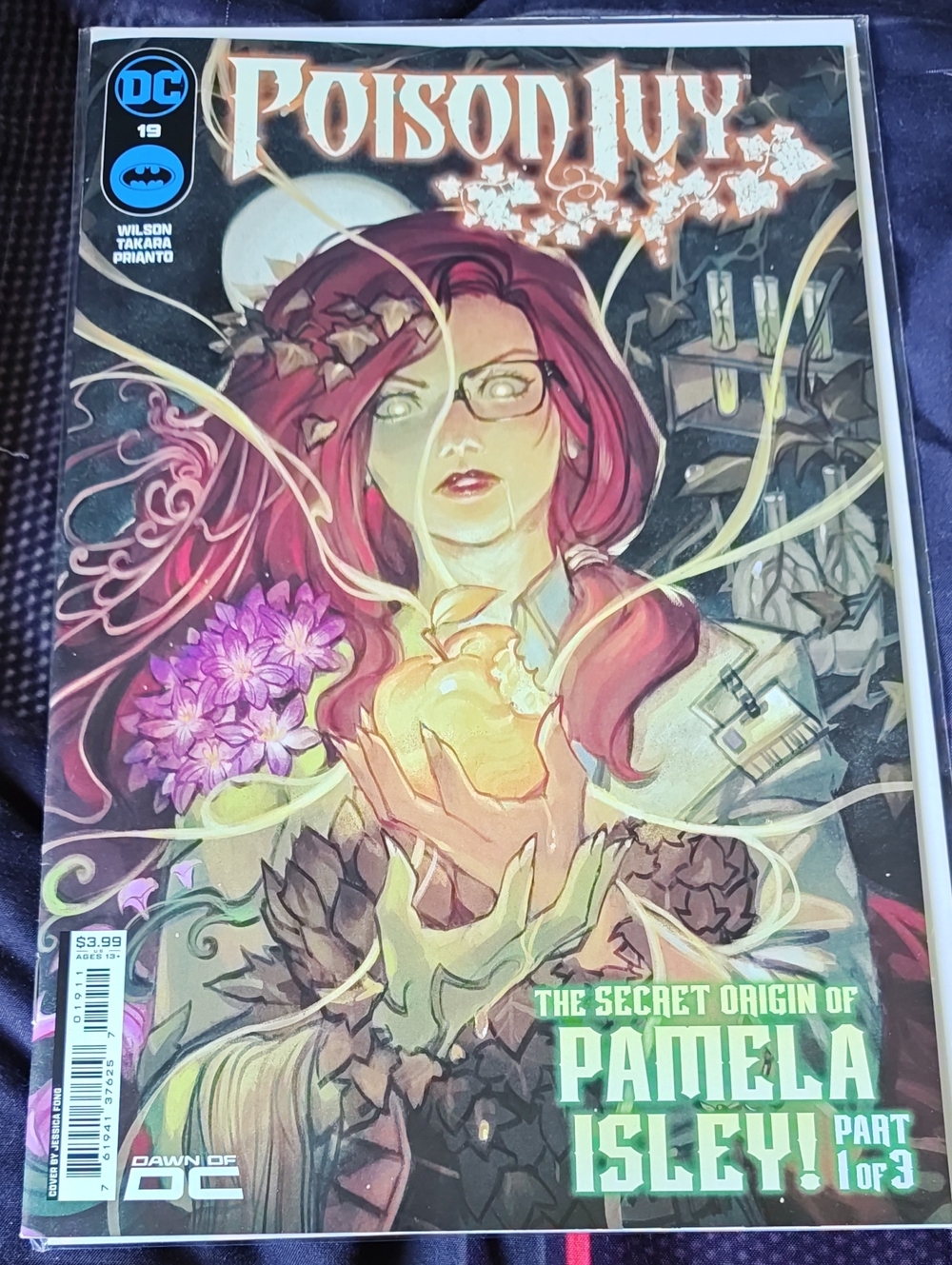 Poison Ivy #19 (Dawn of DC series) featuring main Cover A by Jessica Fong!